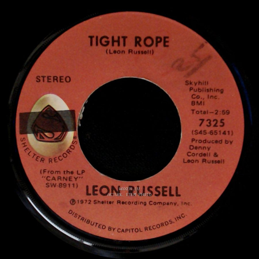 Leon Russell - Tight Rope / This Masquerade side A