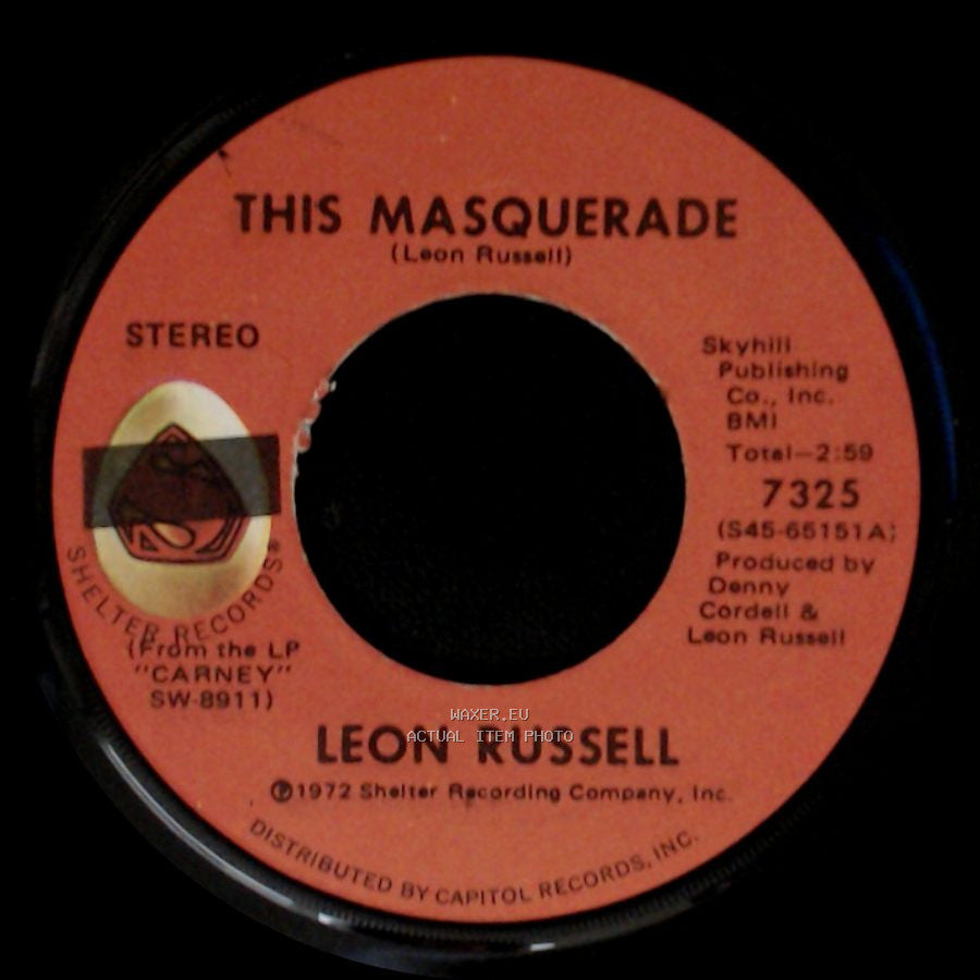 Leon Russell - Tight Rope / This Masquerade side B
