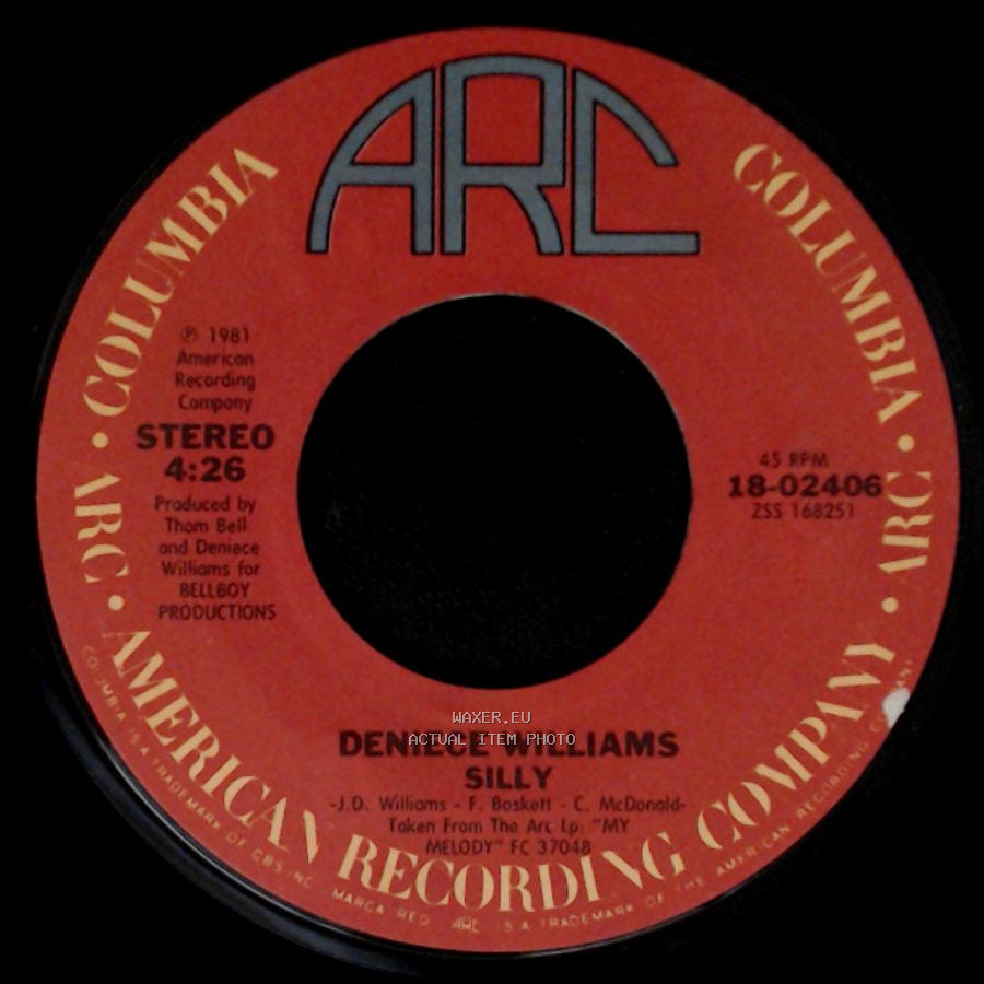 Deniece Williams - Silly / My Melody side A