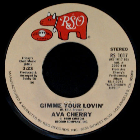 Ava Cherry - Love Is Good News / Gimme Your Lovin' side B