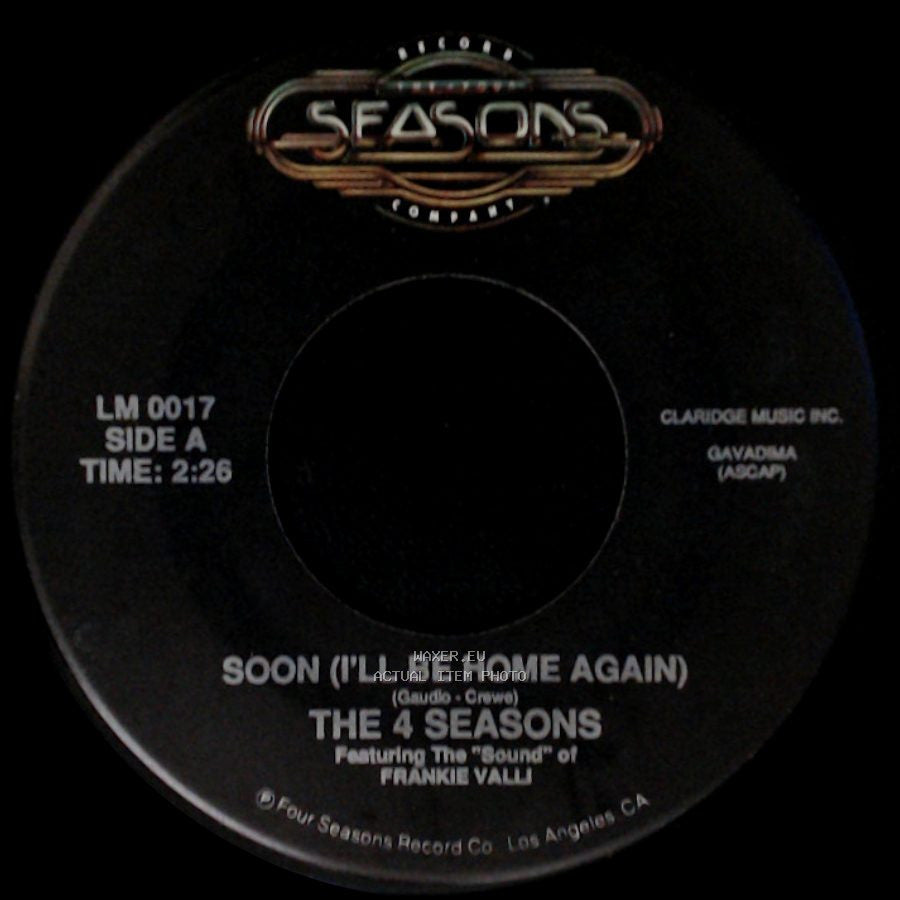 The 4 Seasons - Soon (I'll Be Home Again) / Connie-O side A