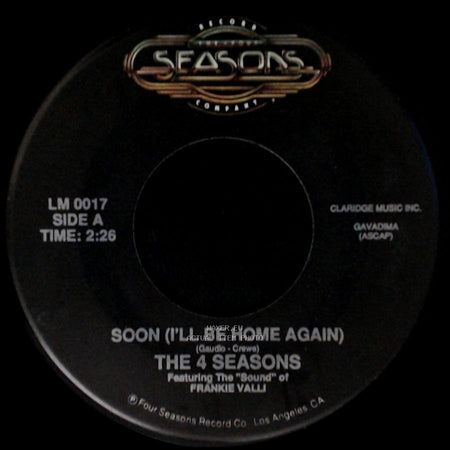 The 4 Seasons - Soon (I'll Be Home Again) / Connie-O side A