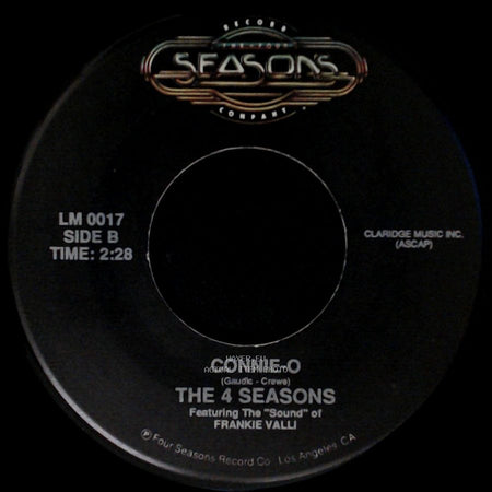The 4 Seasons - Soon (I'll Be Home Again) / Connie-O side B