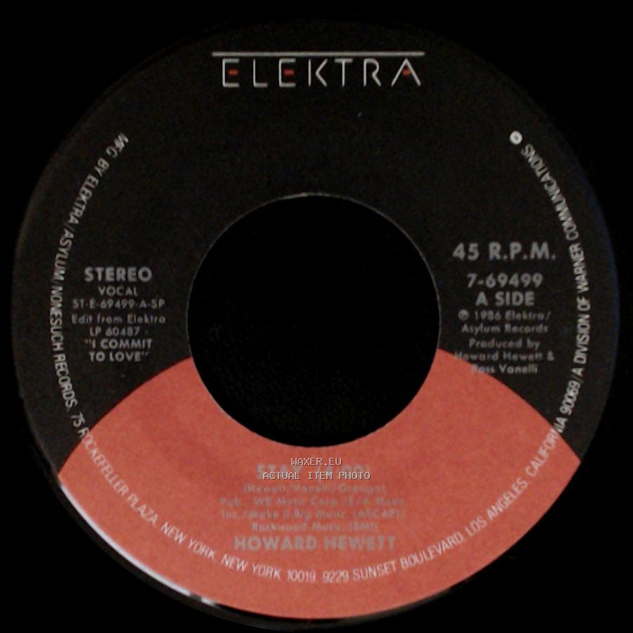Howard Hewett - Stay / Eye On You side A