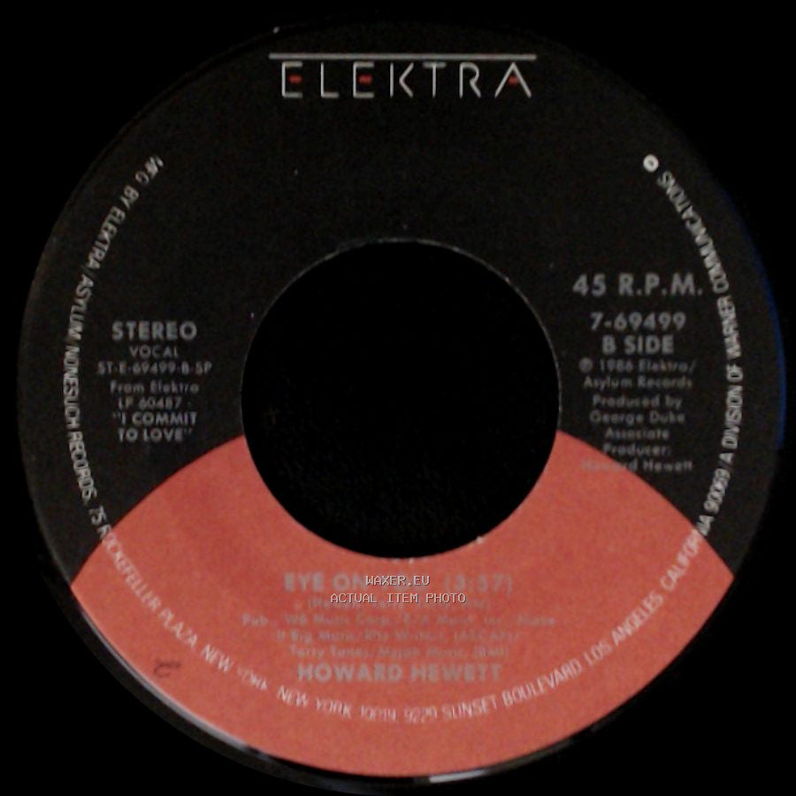 Howard Hewett - Stay / Eye On You side B