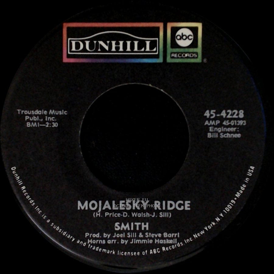 Smith - Mojalesky Ridge / Take A Look Around side A
