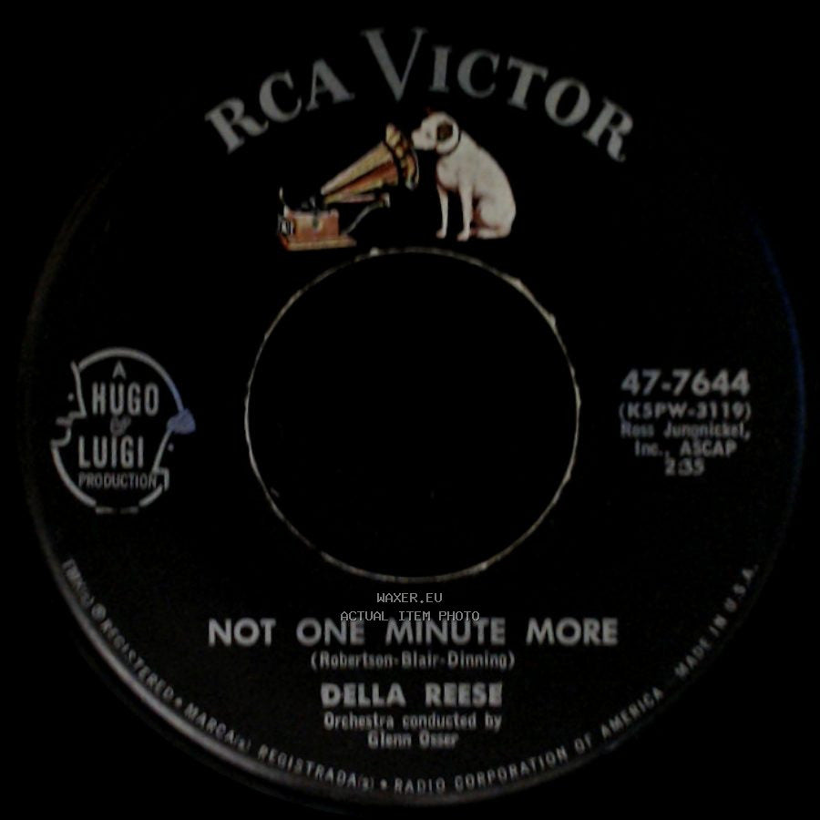 Della Reese - Not One Minute More / You're My Love side A