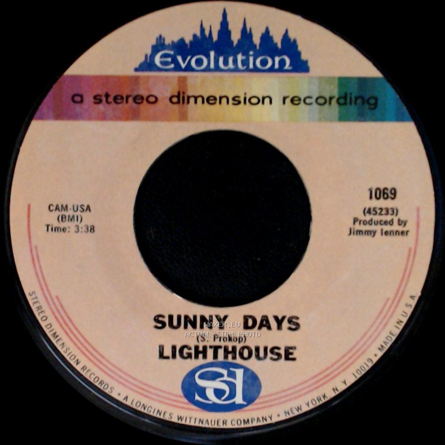 Lighthouse - Lonely Places / Sunny Days side B