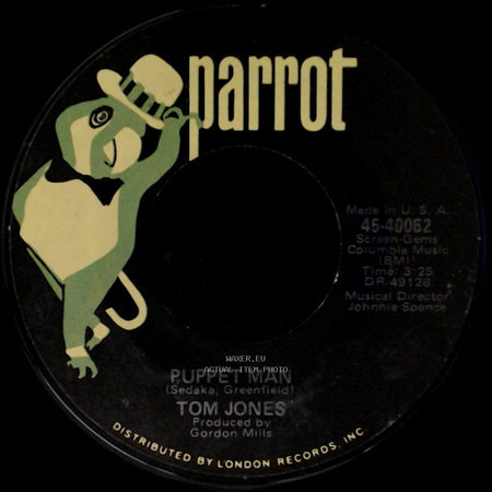 Tom Jones - Every Mile / Puppet Man side B