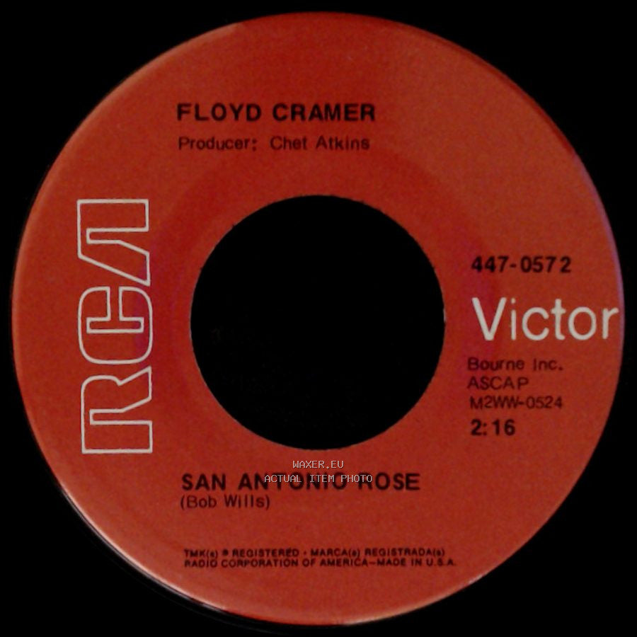 Floyd Cramer - San Antonio Rose / Last Date side A