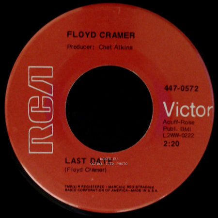 Floyd Cramer - San Antonio Rose / Last Date side B