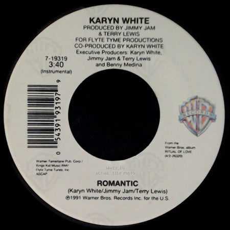 Karyn White - Romantic / Romantic side B