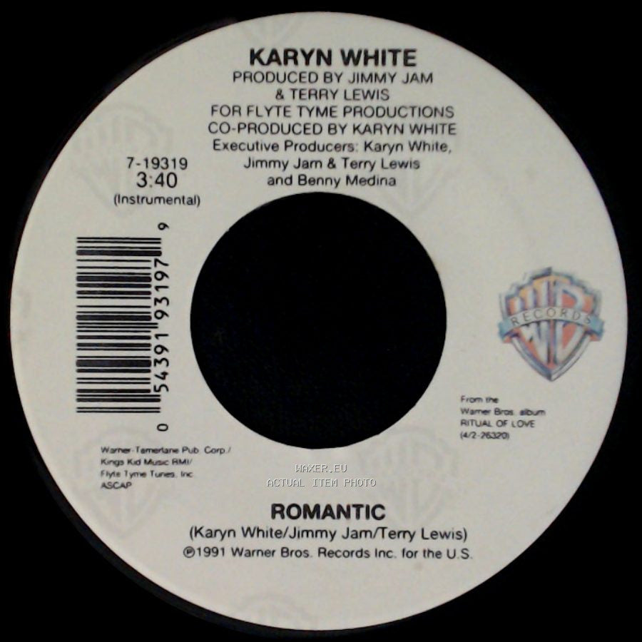 Karyn White - Romantic / Romantic side B