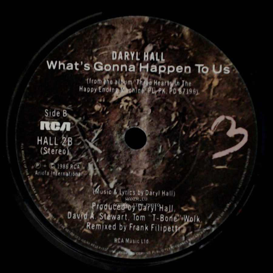 Daryl Hall - I Wasn't Born Yesterday / What's Gonna Happen To Us side B