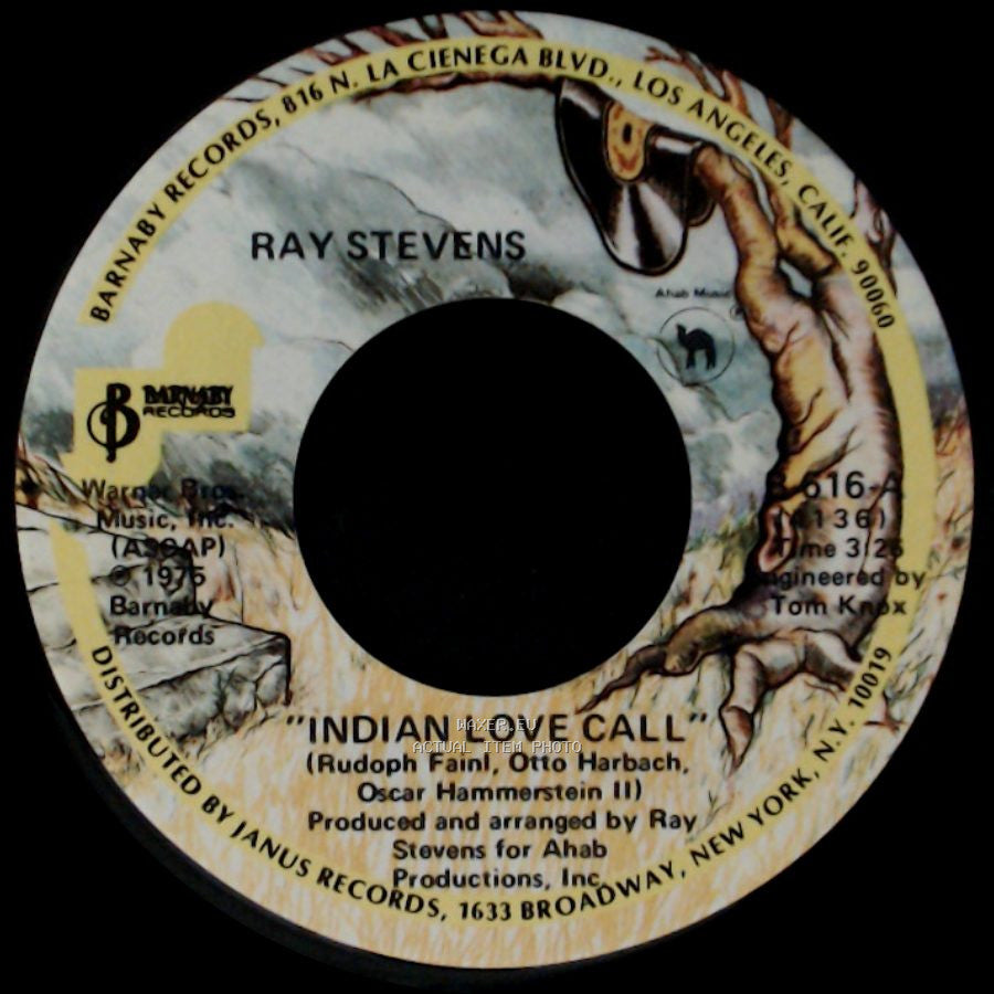 Ray Stevens - Indian Love Call / Piece Of Paradise side A