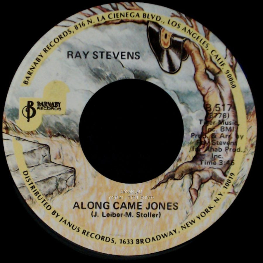 Ray Stevens - Ahab The Arab / Along Came Jones side B