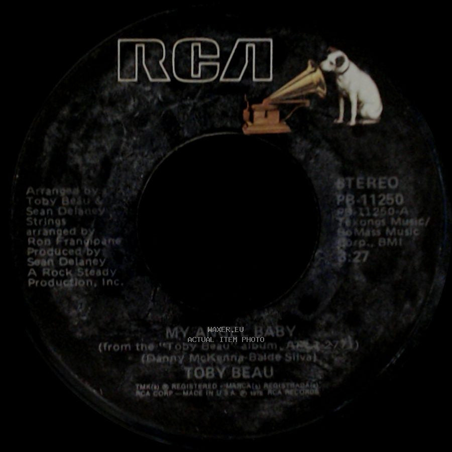 Toby Beau - My Angel Baby / California side A
