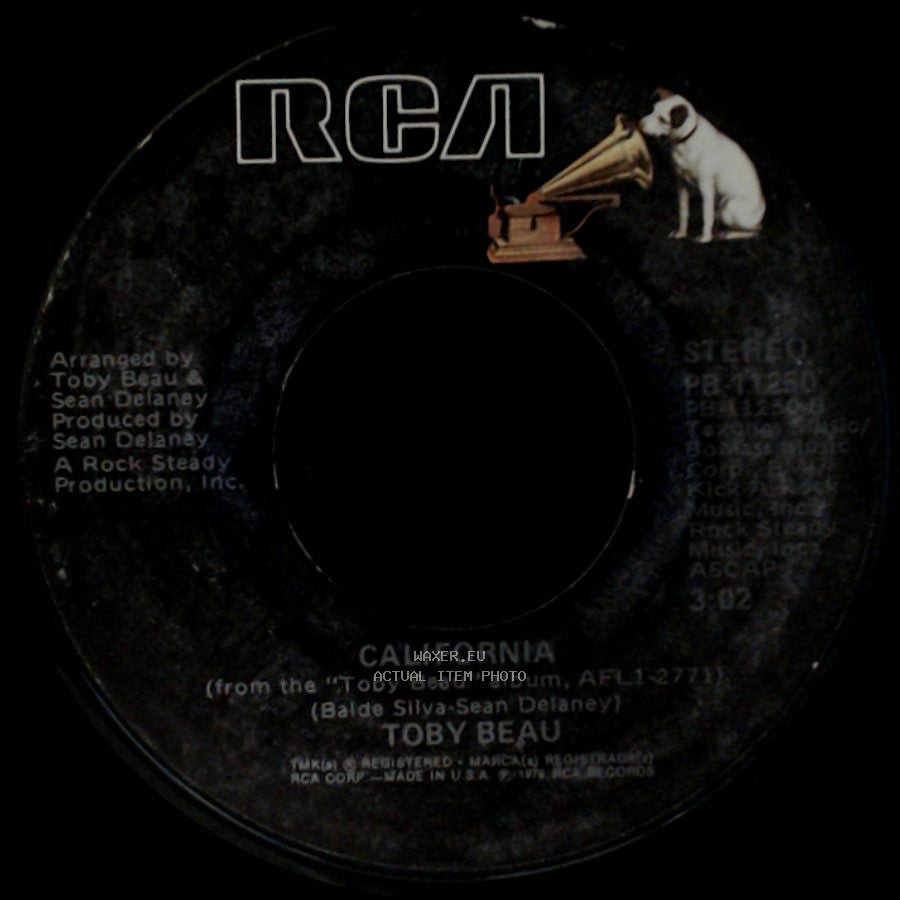 Toby Beau - My Angel Baby / California side B