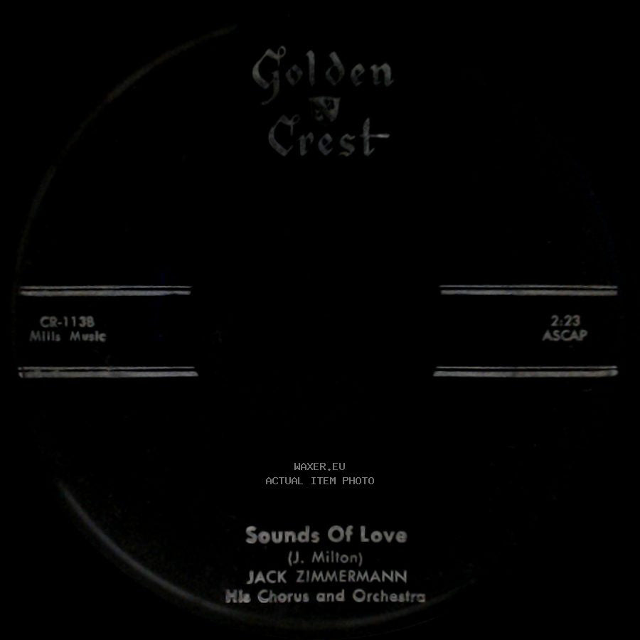 Jack Zimmermann - Sounds Of Love / It's Love side A
