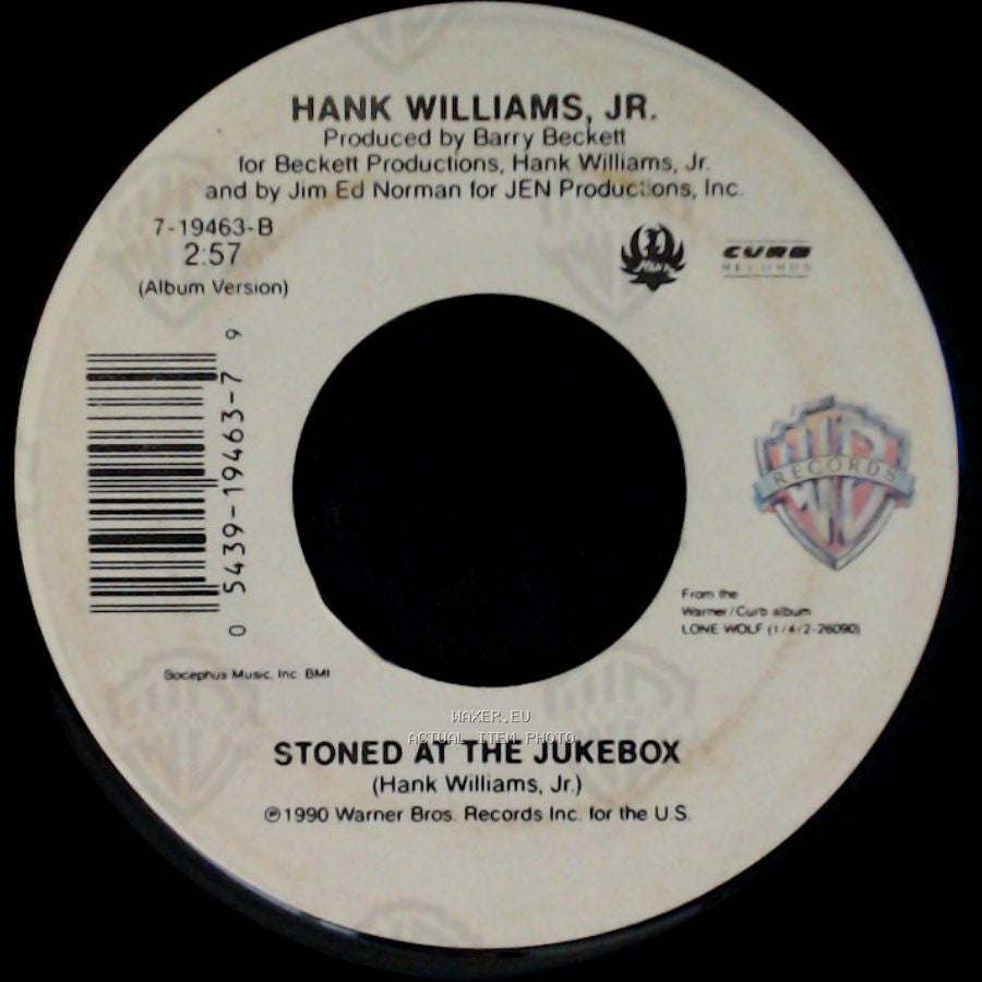 Hank Williams, Jr. - Stoned At The Jukebox / I Mean I Love You side A