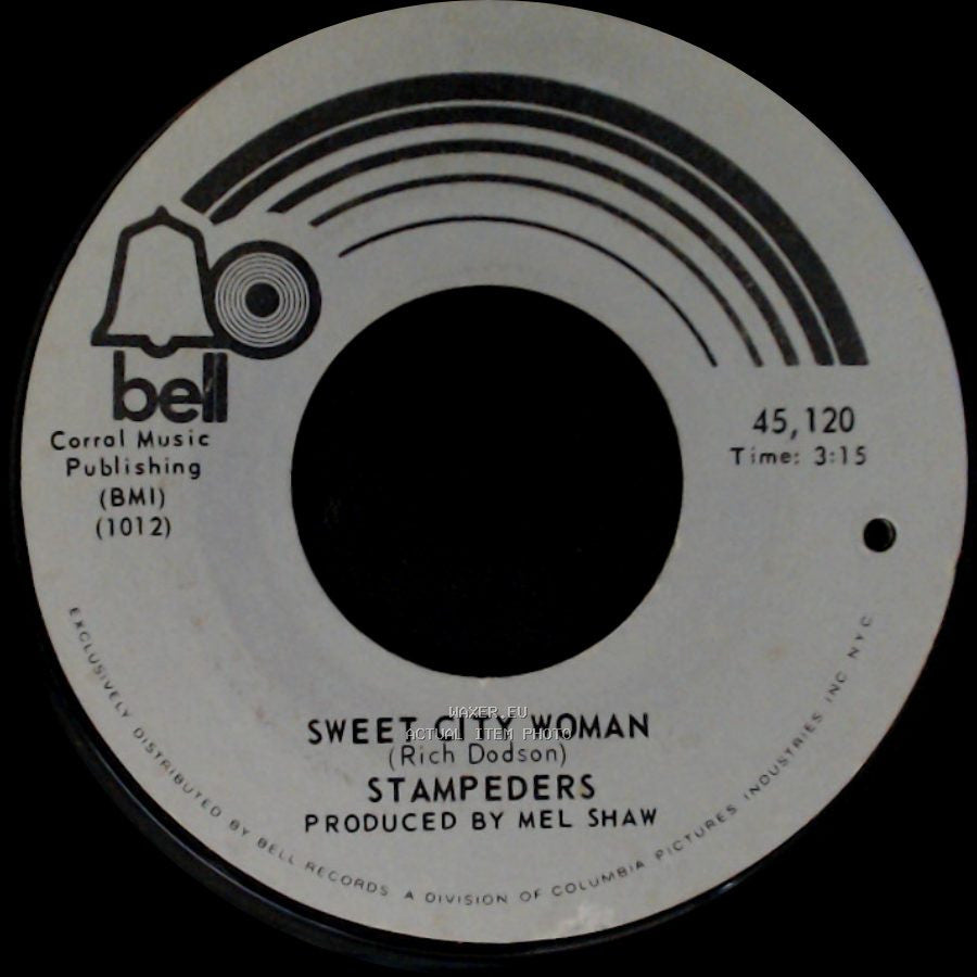 Stampeders - Sweet City Woman / Gator Road side A