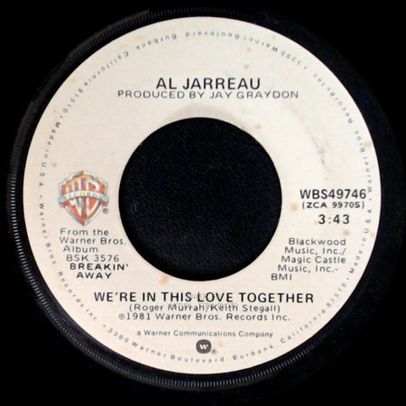 Al Jarreau - Alonzo / We're In This Love Together side B