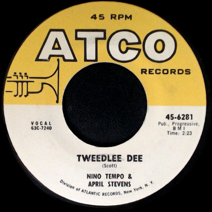 Nino Tempo & April Stevens - Tweedlee Dee / Whispering side A