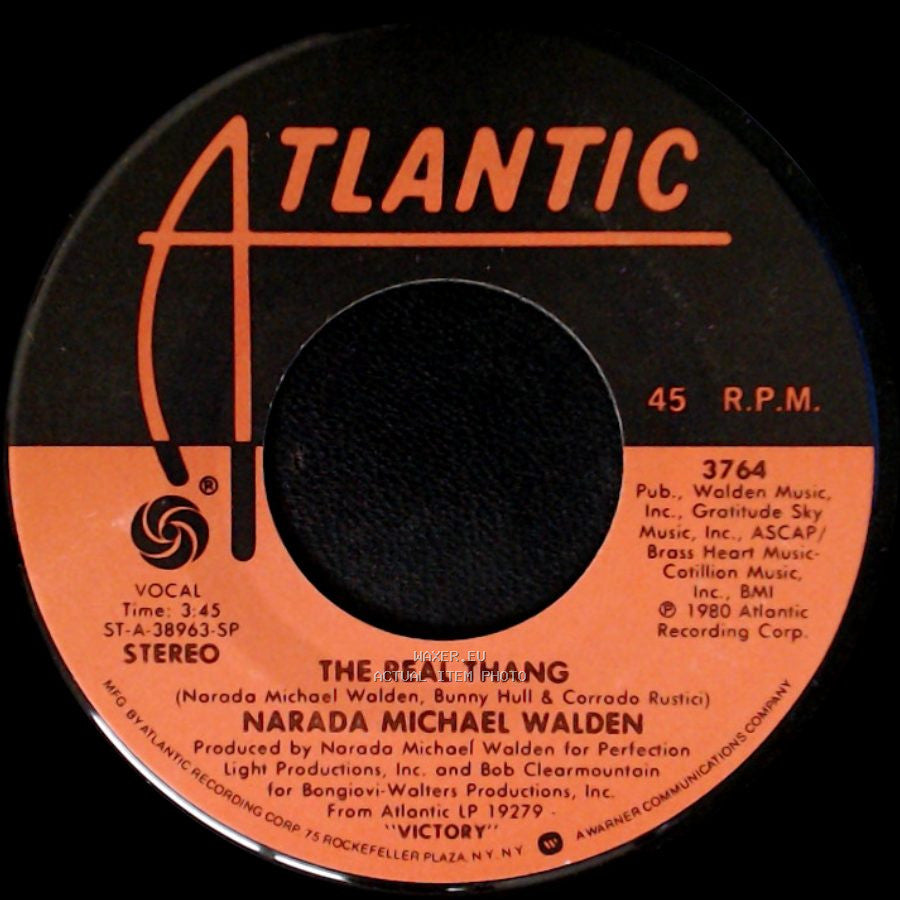 Narada Michael Walden - The Real Thang / You Will Find Your Way side A