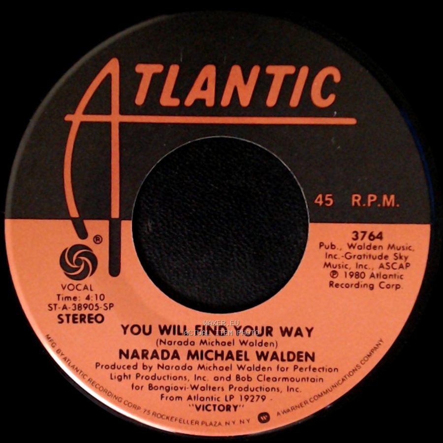 Narada Michael Walden - The Real Thang / You Will Find Your Way side B