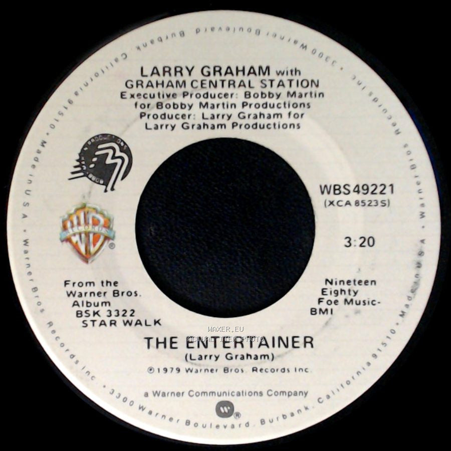 Larry Graham / Larry Graham With Graham Central Station - One In A Million You / The Entertainer side B
