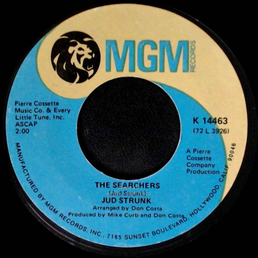 Jud Strunk - Daisy A Day / The Searchers side B