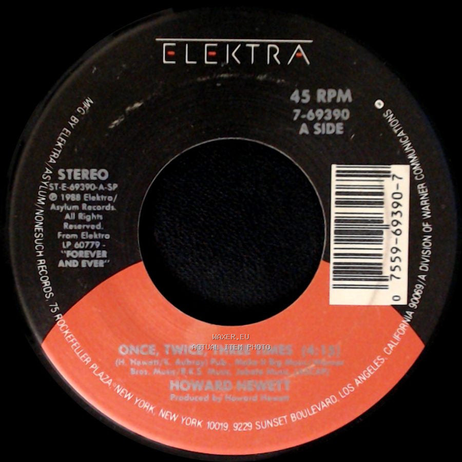 Howard Hewett - Once, Twice, Three Times / Last Forever side A