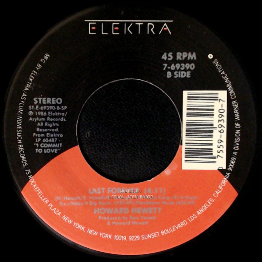 Howard Hewett - Once, Twice, Three Times / Last Forever side B