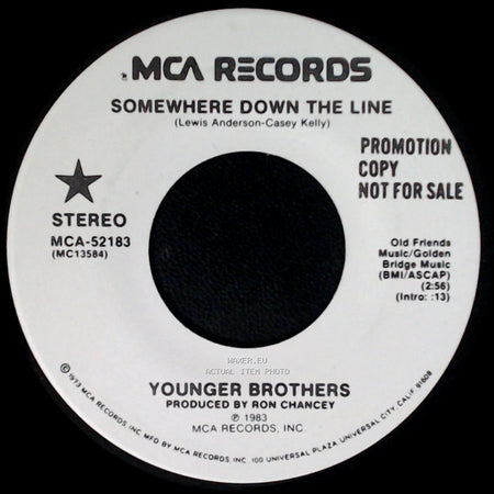 Younger Brothers - Somewhere Down The Line / Somewhere Down The Line side A