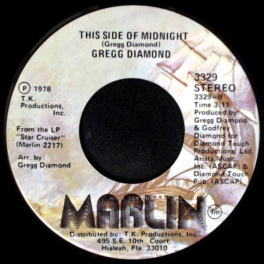 Gregg Diamond - This Side Of Midnight / This Side Of Midnight side A