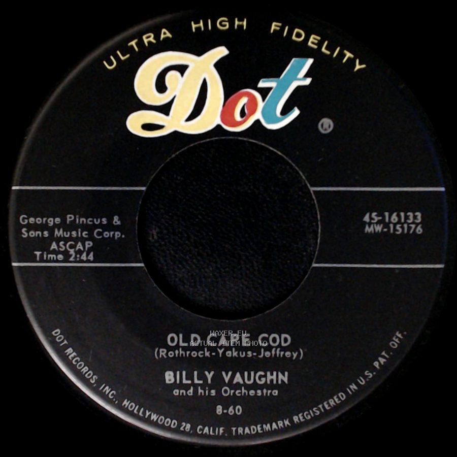 Billy Vaughn And His Orchestra - Old Cape Cod / Theme From The Sundowners side A