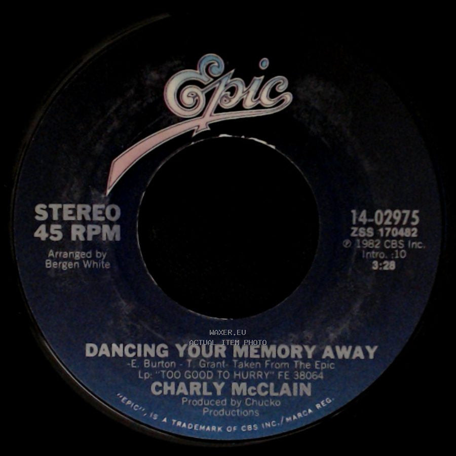 Charly Mcclain - Love This Time / Dancing Your Memory Away side B