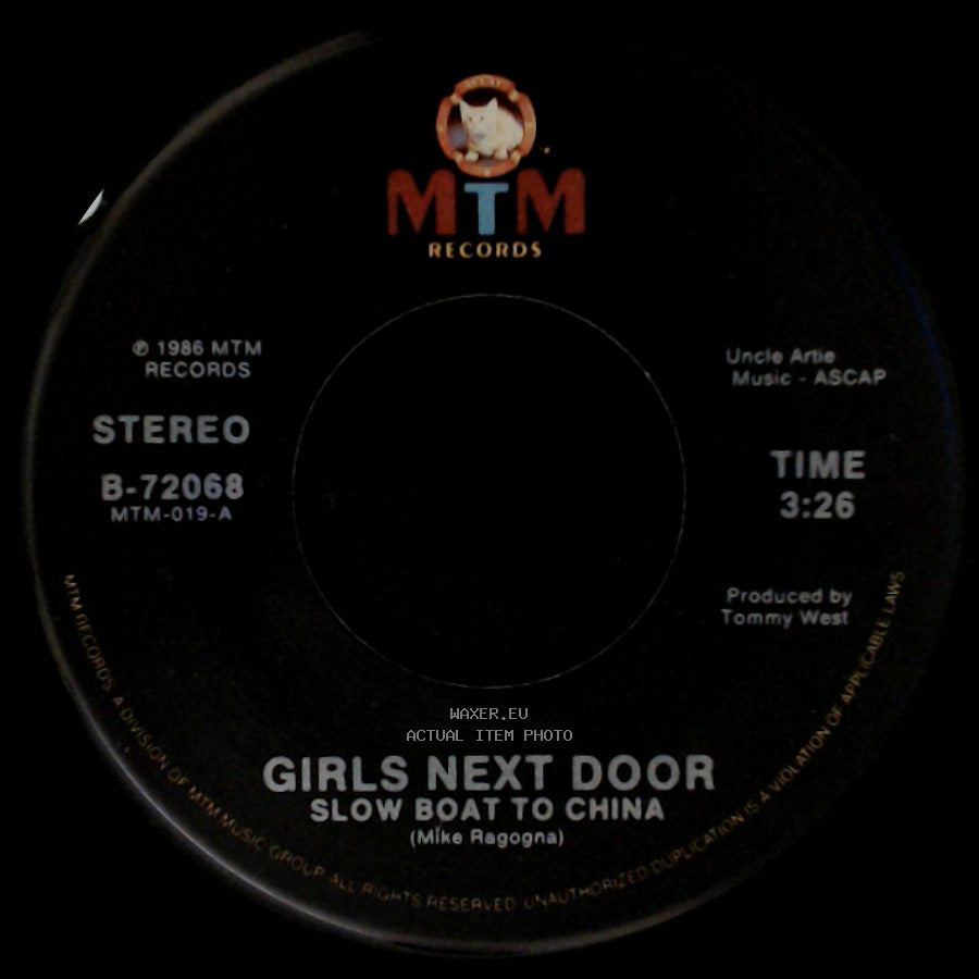 Unknown Artist - Girls Next Door Slow Boat To China / Girls Next Door side A