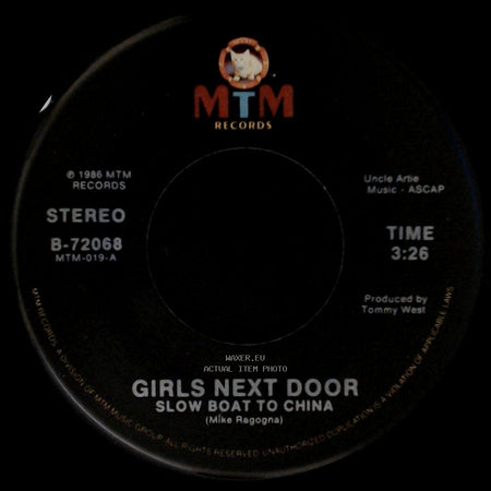 Unknown Artist - Girls Next Door Slow Boat To China / Girls Next Door side A