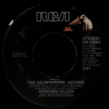 Deborah Allen - I've Been Wrong Before / Fool's Paradise side A