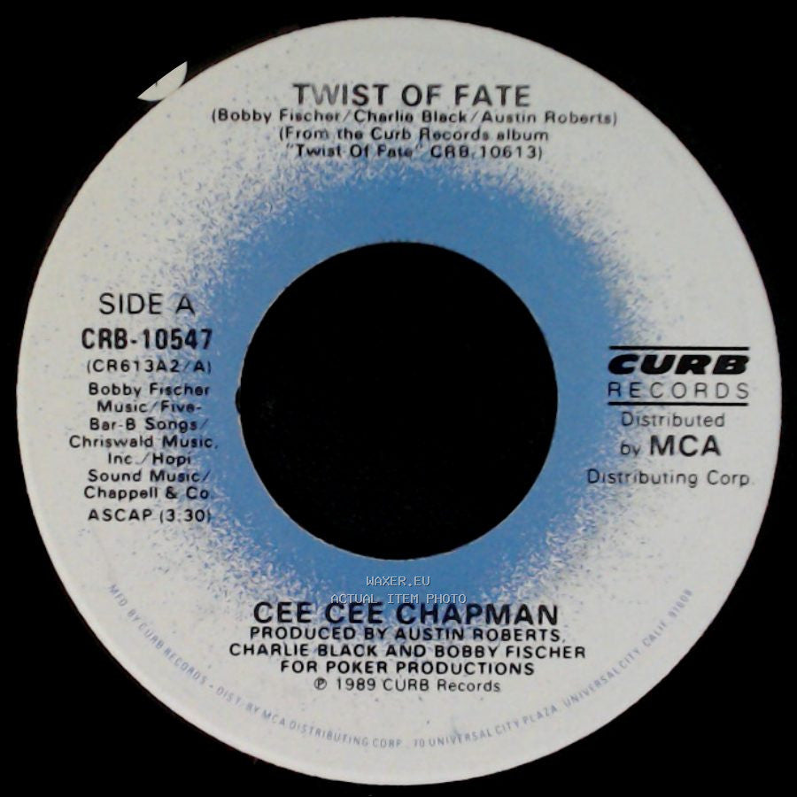 Cee Cee Chapman - Twist Of Fate / Back To Santa Fe side A