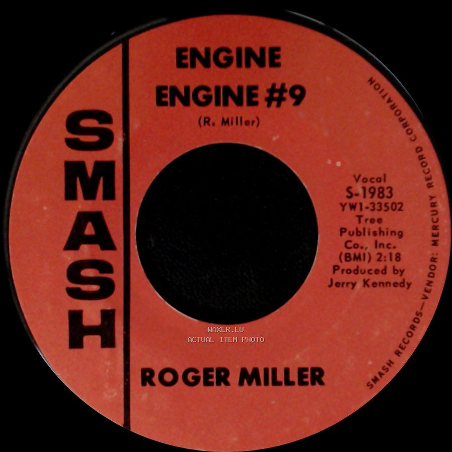 Roger Miller - Engine Engine #9 / The Last Word In Lonesome Is Me side A