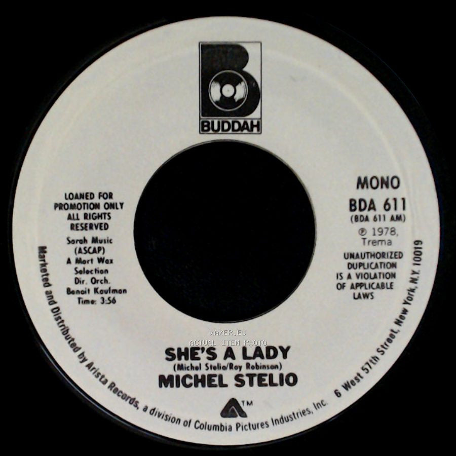 Michel Stelio - She's A Lady / She's A Lady side B