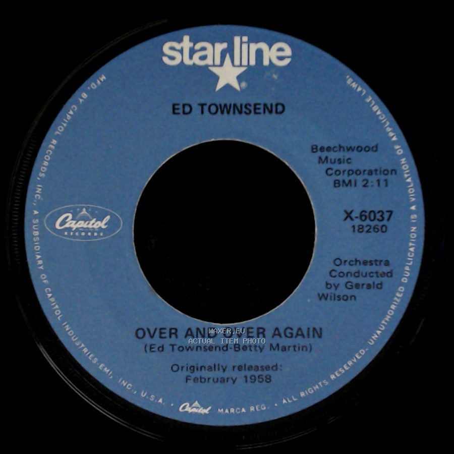Ed Townsend - Over And Over Again / For Your Love (Ed Townsend) side A