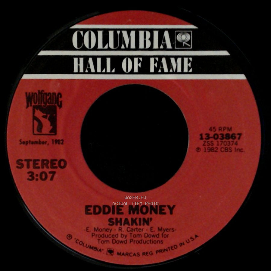 Eddie Money - Think I'm In Love / Shakin' side B