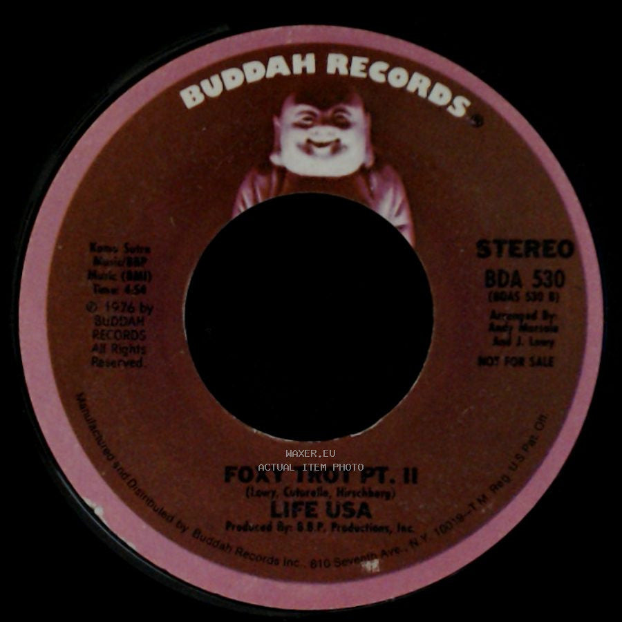 Life Usa - Foxy Trot Pt. 1 / Foxy Trot Pt. Ii side B