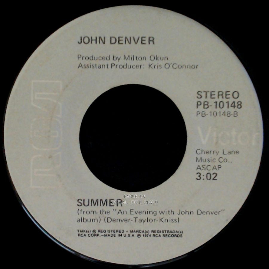 John Denver - Summer / Sweet Surrender side A