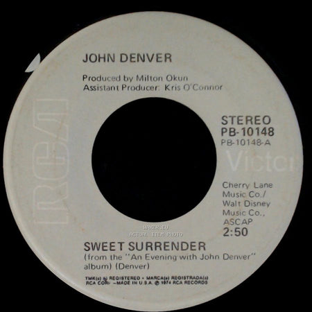 John Denver - Summer / Sweet Surrender side B