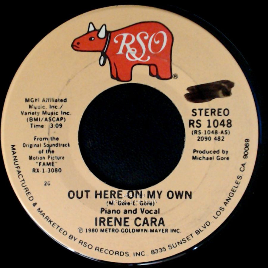 Irene Cara - Out Here On My Own / Out Here On My Own side A