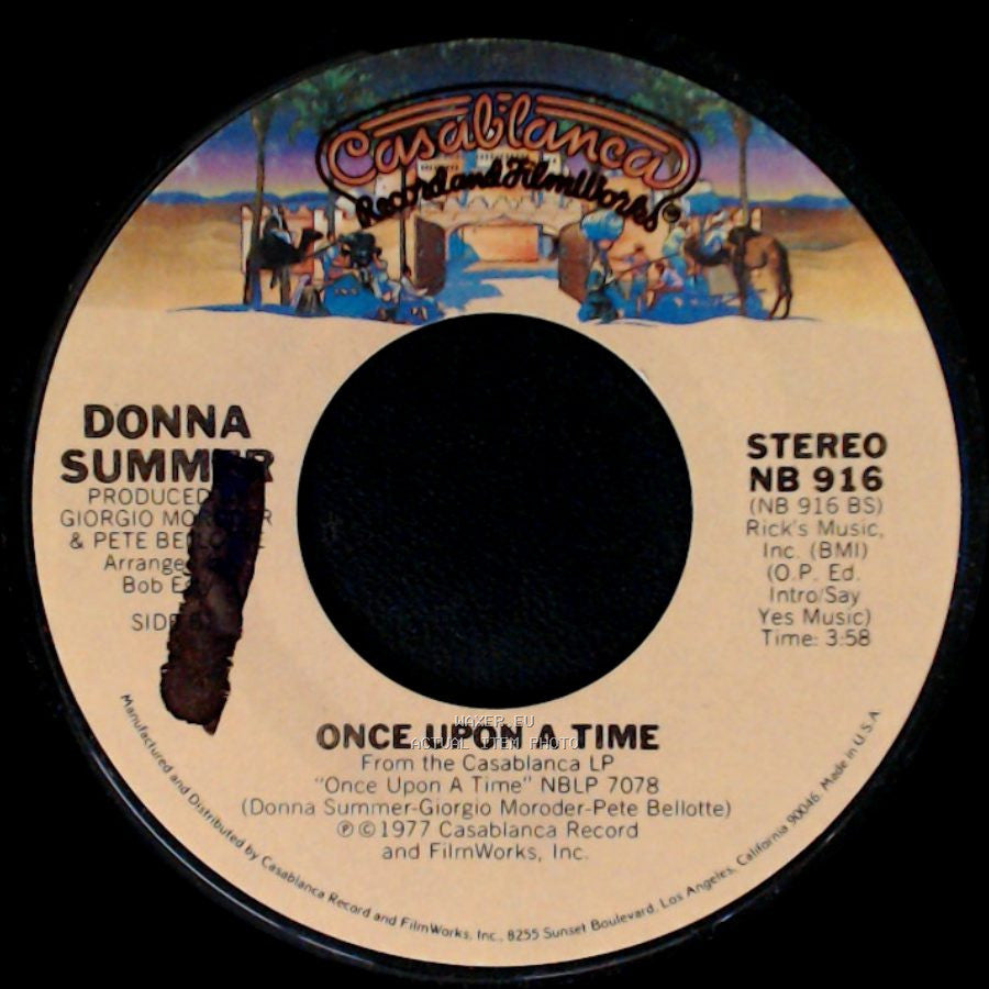 Donna Summer - Once Upon A Time / Rumour Has It side A